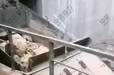 碎石生产线运行现场