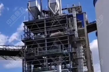 制砂楼建设现场