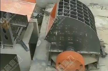 石子破碎生产线建设现场视频