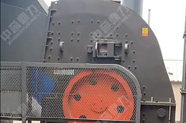 反击式破碎机工作现场视频