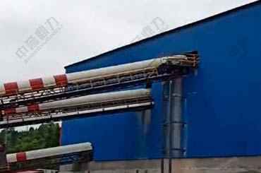 绿色环保砂石厂现场