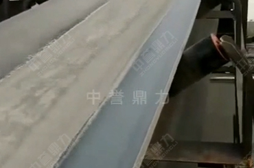生产线皮带机物料输送视频