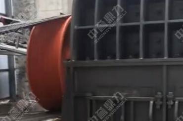 锤式破碎机工作运行现场视频