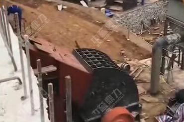 封闭式砂石生产线现场视频