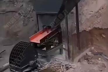 砂石生产线安装建设现场视频