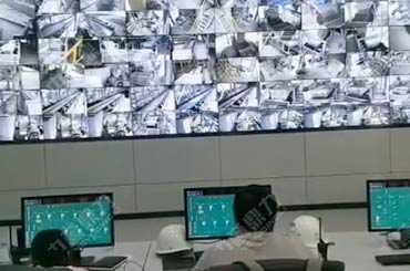 智慧矿山管理系统后台控制室现场视频