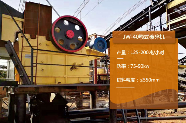 JW-40颚式破碎机