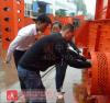 乌克兰客户观摩设备