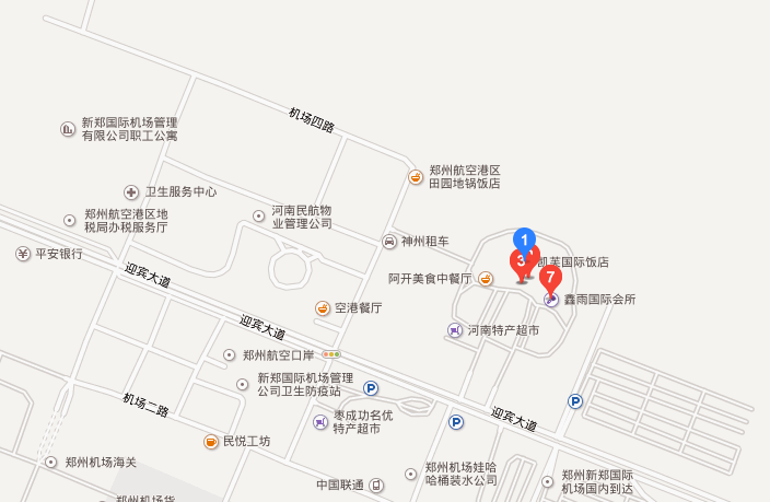 参会地图