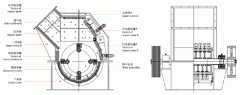 锤式破碎机简图介绍？