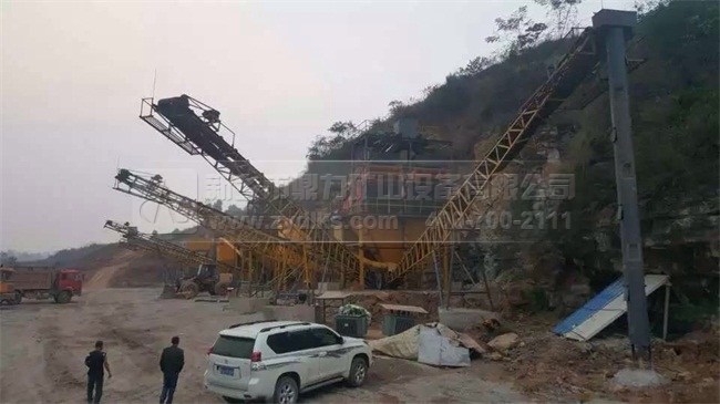 单段破碎生产线