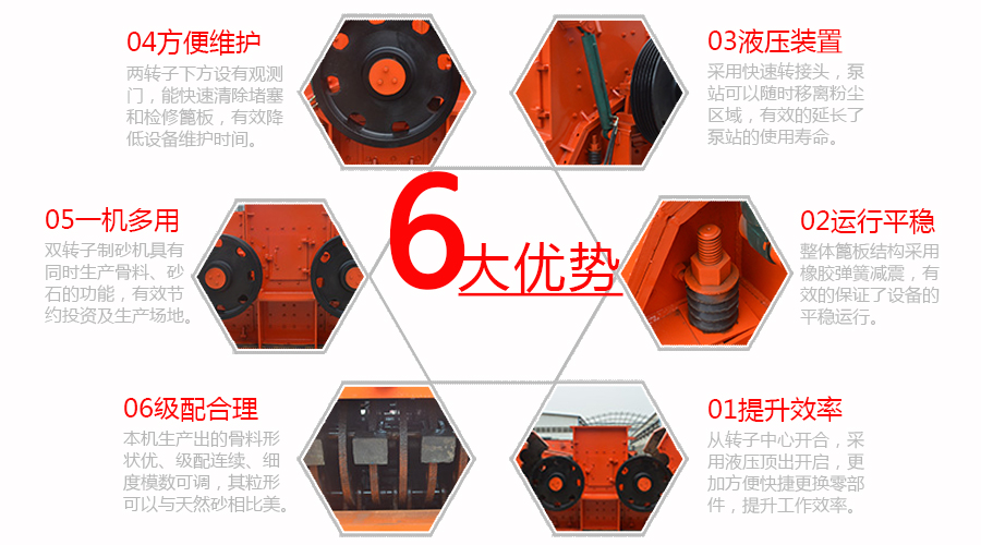 小型制砂机性能优势