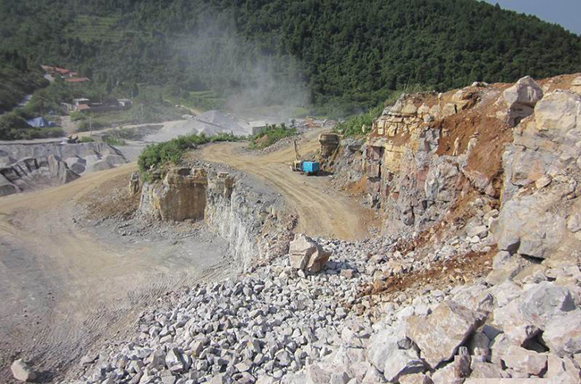 露天采石场建设 露天采石场建设