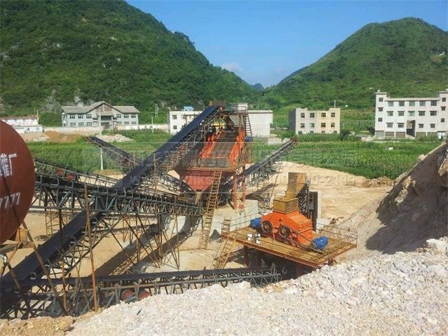 贵州安顺平坝砂石生产线