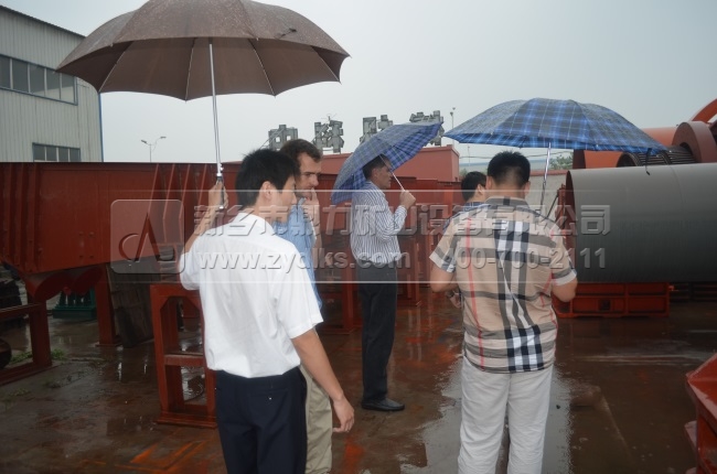 客户来访参观