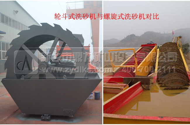 洗砂机设备对比