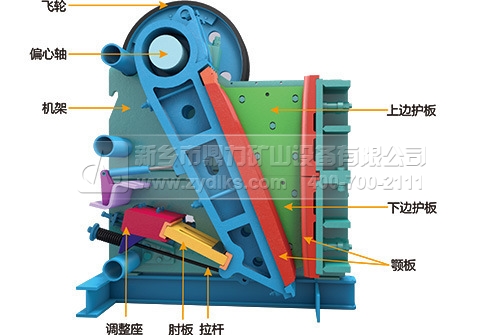 颚式破碎机结构图