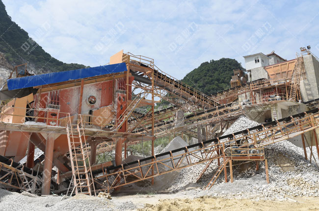 广西某砂石开采厂