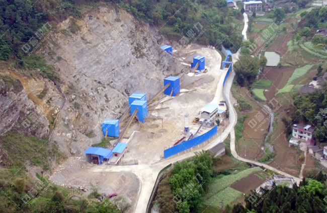 宜宾市南溪区和顺建材时产600吨砂石生产线