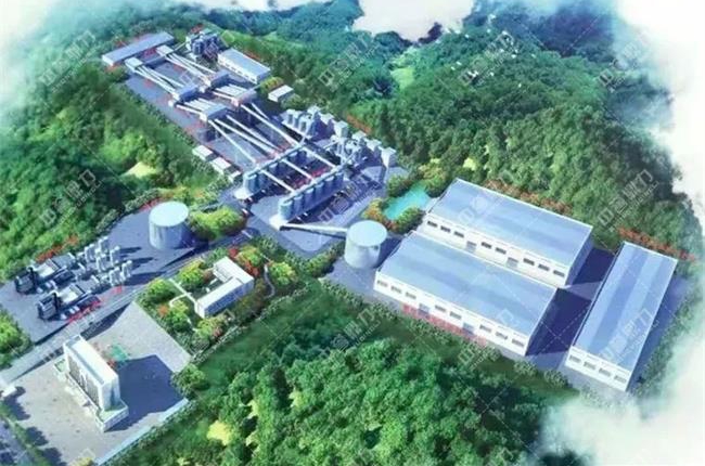 绿色砂石矿山效果图
