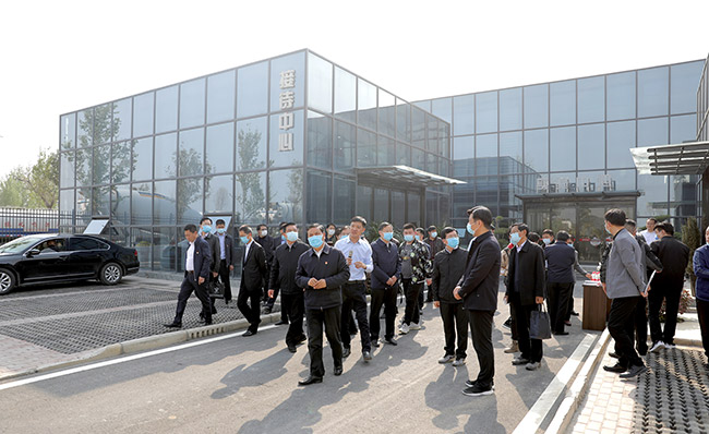 河南省副省长武定一行莅临中誉鼎力调研
