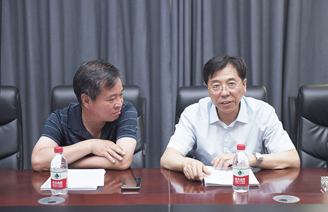 山西朔州朔城区导莅临中誉鼎力考察
