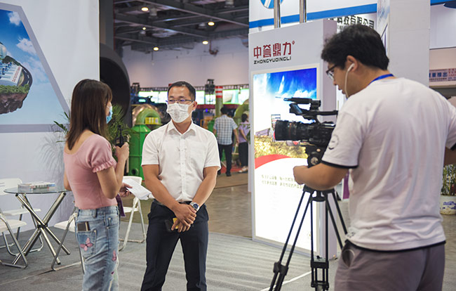 中誉鼎力参加“2020中（江西）际砂石及尾矿与建筑废弃物处置技术与设备展览会”