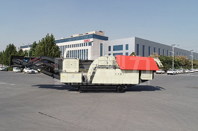 移动式破碎机处理地基石可以吗？时产量能达200吨吗？
